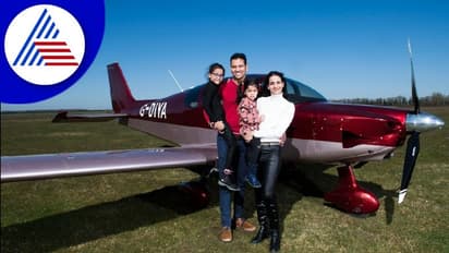 ಸ್ವಂತ ವಿಮಾನ ತಯಾರಿಸಿದ ಕೇರಳಿಗ: ಕುಟುಂಬದೊಂದಿಗೆ ಯುರೋಪ್ ಟ್ರಿಪ್