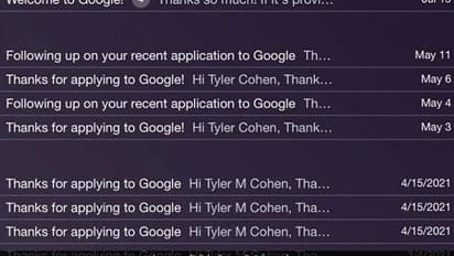 கூகுளில் வேலைக்கு சேரும் கனவை 39வது முயற்சியில் நிறைவேறிய அமெரிக்கர்; எப்படி?