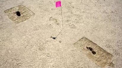 12000 വർഷം പഴക്കമുള്ള മനുഷ്യന്റെ കാല്പാടുകൾ കണ്ടെത്തി ​ഗവേഷകർ