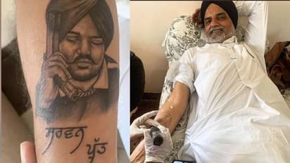 ಪುತ್ರ ಶೋಕಂ ನಿರಂತರಂ : ಅಗಲಿದ ಮಗನ ಹಚ್ಚೆ ಹಾಕಿಸಿಕೊಂಡ ಸಿಧು ಮೂಸೆವಾಲಾ ಅಪ್ಪ