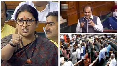 സ്മൃതി ഇറാനിക്കെതിരെ കോണ്ഗ്രസ്: 'രാഷ്ട്രപതിയെ പേര് മാത്രം വിളിച്ചത് രേഖകളില് നിന്ന് നീക്കണം,മാപ്പ് പറയണം'