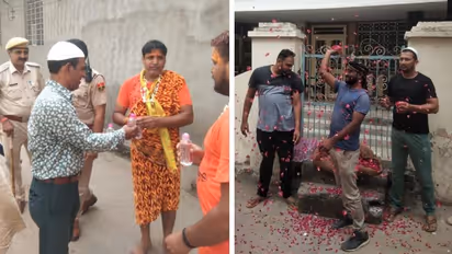 राजस्थान से सौहार्द्र की तस्वीर: कावड़ यात्रा पर मुस्लिमों ने की गुलाब के फूलों से बारिश, हाथ से पिलाया शरबत