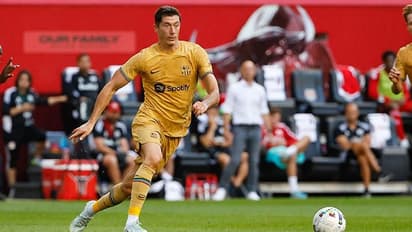 Barcelona's Lewandowski fails to score again; Xavi defends striker amidst trolls