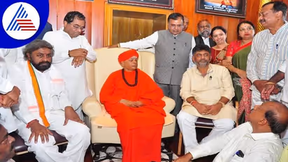 ಚಿತ್ರದುರ್ಗ: ಮುರುಘಾ ಮಠಕ್ಕೆ ರಾಹುಲ್ ಗಾಂಧಿ ಭೇಟಿ, ಸ್ಥಳ ಪರಿಶೀಲನೆ ನಡೆಸಿದ ಡಿಕೆಶಿ