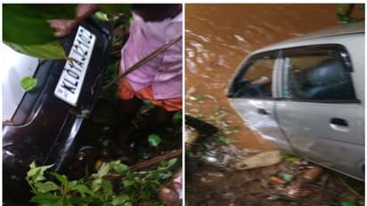 പത്തനംതിട്ടയിൽ കാർ തോട്ടിലേക്ക് മറിഞ്ഞു, രണ്ട് മരണം; ആളെ തിരിച്ചറിഞ്ഞില്ല