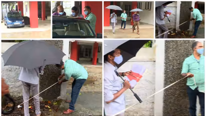 എകെജി സെന്‍റർ ആക്രമണം: ക്രൈംബ്രാഞ്ച് അന്വേഷണം തുടങ്ങി, ചുമതല ഡിവൈഎസ്പി ജലീൽ തോട്ടത്തിലിന്, പരിശോധന നടത്തി