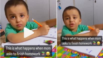 ನಿಮ್ಮ ಮಕ್ಕಳು ಹಿಂಗಾಡ್ತಾರಾ: ಹೋಮ್‌ವರ್ಕ್‌ ಮಾಡು ಅಂದ್ರೆ ಏನ್‌ ಹೇಳ್ದಾ ನೋಡಿ ಈ ಪೋರ