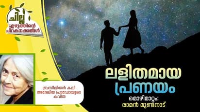 Translation : ലളിതമായ പ്രണയം,  ബ്രസീലിയന്‍ കവി അദേലിയ പ്രാഡോയുടെ കവിത