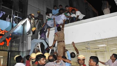 மத்திய பிரதேச மாநிலம் ஜபல்பூர் மருத்துவமனையில் ஏற்பட்ட பயங்கர தீ விபத்தில் 8 பேர் உயிரிழப்பு..  23 பேர் காயம்.