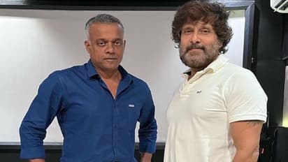 చియాన్ విక్రమ్ - గౌతమ్ మీనన్ ఫిల్మ్ పై క్లారిటీ.. క్రేజీ పిక్స్ తో హింట్ వదిలిన స్టార్ డైరెక్టర్..