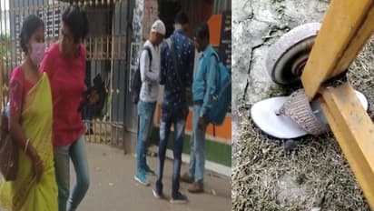 জোকা হাসপাতালে যাওয়ার পথে পার্থ চট্টোপাধ্যায়ের গাড়িতে জুতো ছুঁড়ে মারলেন মহিলা!