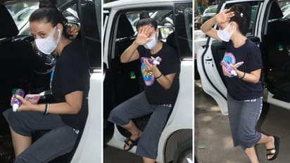 चेहरे पर नहीं किया था जरा भी मेकअप तो इन्हें देखते ही घबरा गई अमीषा पटेल, ऐसे छुपाया फेस और भागी