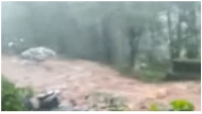 കാസർകോട് മരുതോം ചുള്ളിയിൽ വനത്തിൽ ഉരുൾ പൊട്ടിയെന്ന് സംശയം