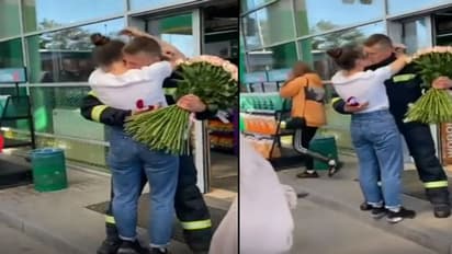 'मौत का सायरन'के बीच शख्स ने गर्लफ्रेंड को किया प्रपोज, Video देख लोगों की आंखें हुई नम