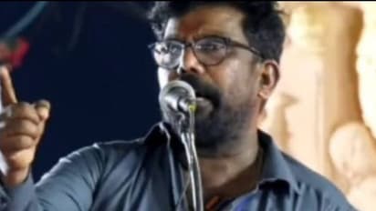  கடவுள் இல்லை என்று சொன்னவரின் சிலையை உடையுங்கள்...  ஓவரா பேசிய கனல் கண்ணன்.  