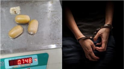 കരിപ്പൂരില്‍ മലാശയത്തിൽ ഒളിപ്പിച്ച് കടത്തിയ എഴ് സ്വർണ്ണ ഗുളികകൾ കണ്ടെടുത്തു; രണ്ട് പേര്‍ പിടിയില്‍