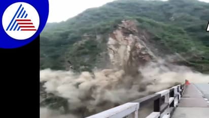 ಹಿಮಾಚಲ ಪ್ರದೇಶದಲ್ಲಿ ಭೂಕುಸಿತ: ಭಯಾನಕ ದೃಶ್ಯ ಕ್ಯಾಮರಾದಲ್ಲಿ ಸೆರೆ