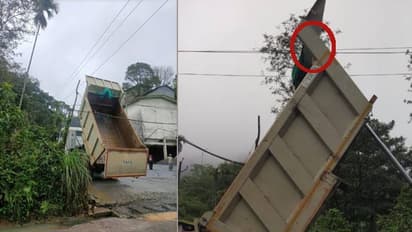 ടിപ്പര്‍ ലോറിയുടെ ക്യാരിയര്‍ വൈദ്യുതി ലൈനില്‍ കുടുങ്ങി ഡ്രൈവര്‍ക്ക് ദാരുണാന്ത്യം