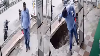 Man escaped after a close encounter with death: heart-stopping video goes viral