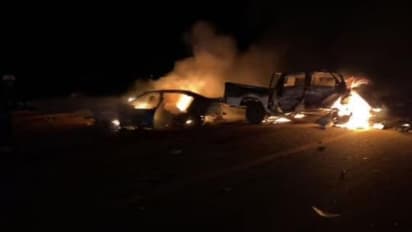 സൗദി അറേബ്യയില്‍ കാറുകൾ കൂട്ടിയിടിച്ച് ആറ് പേര്‍ മരിച്ചു; രണ്ട് കുട്ടികള്‍ക്ക് പരിക്ക്