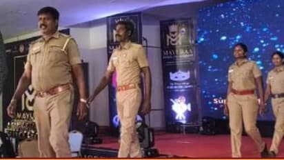 பாதுகாப்பு பணிக்கு சென்ற இடத்தில் "ராம்ப் வாக்’’ சென்ற போலீசார்.. பணியிட மாற்றம் செய்து SP ஆக்ஷன்.