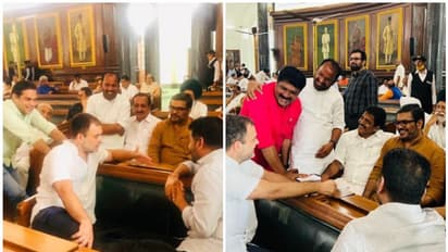 രണ്ട് വര്‍ഷത്തിന് ശേഷമുള്ള കൂടിക്കാഴ്ച; തകര്‍പ്പന്‍ കമന്‍റുമായി രാഹുല്‍, തിരിച്ചടിച്ച് എം ബി രാജേഷ്, ചിരിമേളം