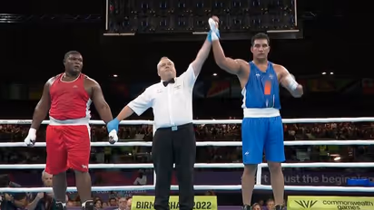 காமன்வெல்த் பாக்ஸிங்கில் 3 பதக்கங்களை உறுதி செய்த அமித் பங்கால், ஜெய்ஸ்மின், சாகர்