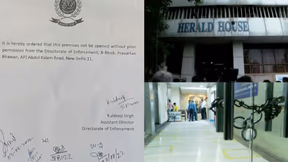 യങ് ഇന്ത്യ ഓഫീസ് പൂട്ടിയതിൽ കോൺഗ്രസിന് പ്രതിഷേധം; വിലക്കയറ്റം അടക്കം ഉന്നയിച്ച് എംപിമാരുടെ മാർച്ച് ഇന്ന്