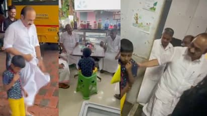 മഴയിൽ ചെരുപ്പ് പോയി, ഒട്ടിപ്പുള്ള ചെരുപ്പുവേണമെന്ന് എട്ടുവയസുകാരൻ, വാങ്ങി നൽകി വിഡി സതീശൻ