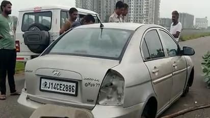 मालिक ने कार के पीछे लिखा- वरना क्या, चोरों का जवाब- टायर, म्यूजिक सिस्टम, पार्ट्स सब ले गए, सिर्फ ढांचा छोड़ा