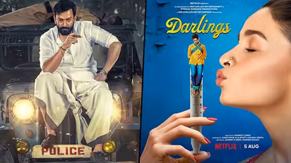 Darlings on Netflix, Kaduva on Amazon Prime and more films, web series to watch on OTT this weekend