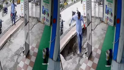 ಸಾವಿನಿಂದ ಜಸ್ಟ್‌ ಮಿಸ್ : ಭಯಾನಕ ವಿಡಿಯೋ ವೈರಲ್‌