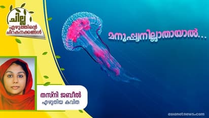 Malayalam Poem : മനുഷ്യനില്ലാതായാല്, തസ്നി ജബീല് എഴുതിയ കവിത