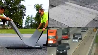 Anand Mahindra shares an instant method to repair potholes: watch the much-needed innovation