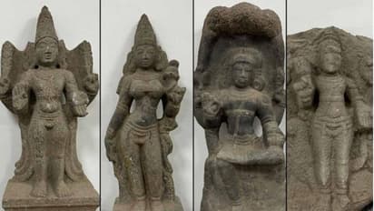 മരണമടഞ്ഞ കള്ളക്കടത്തുകാരന്റെ വീട്ടില്‍ റെയ്ഡ്,  കണ്ടെത്തിയത് കോടികളുടെ വിഗ്രഹങ്ങള്‍! 