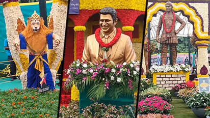 Puneeth Rajkumar-themed Lalbagh flower show begins