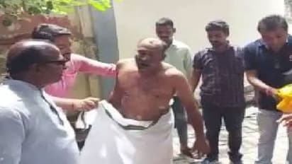 मेरठ: किसी ने नहीं की मदद तो पीड़ित ने उठा लिया बड़ा कदम, कमिश्नर कार्यालय के बाहर किया ऐसा काम