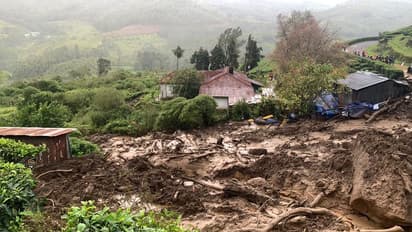മൂന്നാർ പുതുക്കുടി എസ്റ്റേറ്റിൽ ഉരുൾപ്പൊട്ടി; ക്ഷേത്രവും രണ്ട് കടകളും മണ്ണിനടിയിൽ, ആളപായമില്ല 