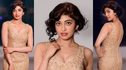 పవన్ హీరోయిన్ ప్రణీత ఉడికించే పరువాలకు చిత్తైపోయారు... ఘాటైన క్లివేజ్ అందాలతో మొదటిసారి సూపర్ హాట్ గా  