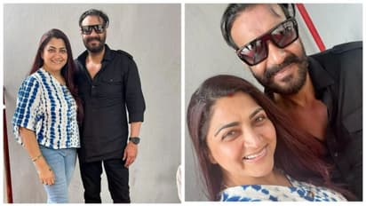 அஜய் தேவ்கனுடன் குஷ்பு..என்ன விஷயம் தெரியுமா?