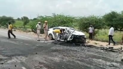बीकानेर में दर्दनाक हादसा: 4 लोगों की मौके पर ही मौत, कार से लेकर सड़क तक खून से हो गई लाल