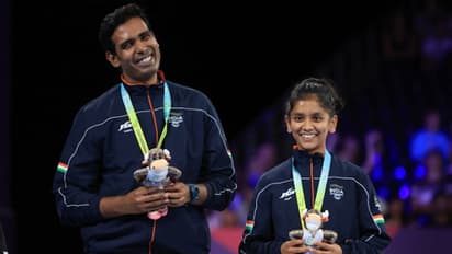 টেবিল টেনিসের মিক্সড ইভেন্টে বাজিমাত শরথ-শ্রীজার,  সোনা জিতল ভারতীয় জুটি