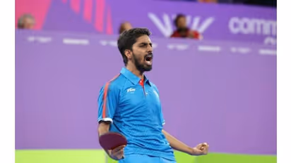 காமன்வெல்த் டேபிள் டென்னிஸில் இந்திய வீரர் சத்தியன் ஞானசேகரன் வெண்கலம் வென்றார்