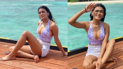 మాల్దీవుల్లో షాలినీ పాండే  హంగామా.. బికినీలో నార్త్ బ్యూటీ రచ్చ మామూలుగా లేదుగా.. 