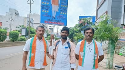 ಪ್ರಧಾನಿ ಮೋದಿ ಹುಟ್ಟುಹಬ್ಬಕ್ಕೆ ಶುಭಕೋರಲು 2,000 ಕಿ.ಮೀ ಕಾಲ್ನಡಿಗೆ, ಸಂಚಲನ ಸೃಷ್ಟಿಸಿದ ಆಂಧ್ರದ ರೈತ