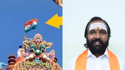 இந்து கோவில் கோபுரங்களில் தேசிய கொடி.. அமைச்சர் சேகர் பாபுவுக்கு மாஸ் கோரிக்கை வைத்த இந்து தமிழர் கட்சி.