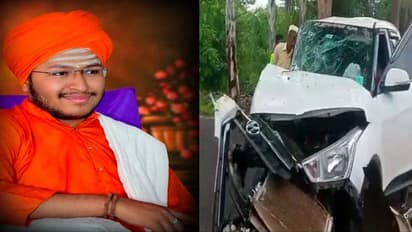 ಕಾಡಸಿದ್ದೇಶ್ವರ ಸ್ವಾಮೀಜಿ ಕಾರು ಅಪಘಾತ, ಮೂವರಿಗೆ ಗಾಯ