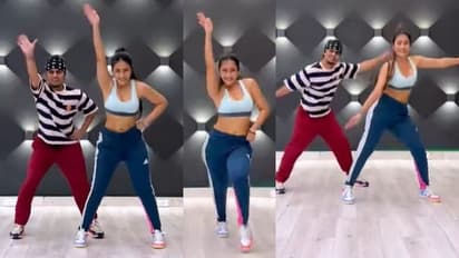 'రాను రానంటూనే సిన్నదో' అంటూ దుమ్మురేపిన క్రికెటర్ భార్య.. ఊర మాస్ స్టెప్పులు, వీడియో వైరల్  