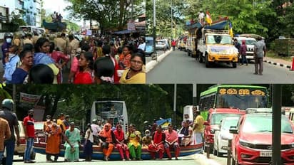 സര്ക്കാരിനെതിരെ തലസ്ഥാനത്ത് വൻ പ്രതിഷേധവുമായി ലത്തീൻ സഭയും മത്സ്യത്തൊഴിലാളികളും