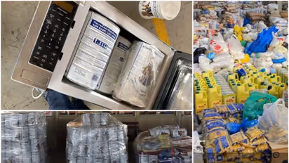 കുവൈത്തില് നിന്ന് വിദേശത്ത് കടത്താന് ശ്രമിച്ച റേഷന് ഭക്ഷ്യ വസ്തുക്കള് പിടികൂടി